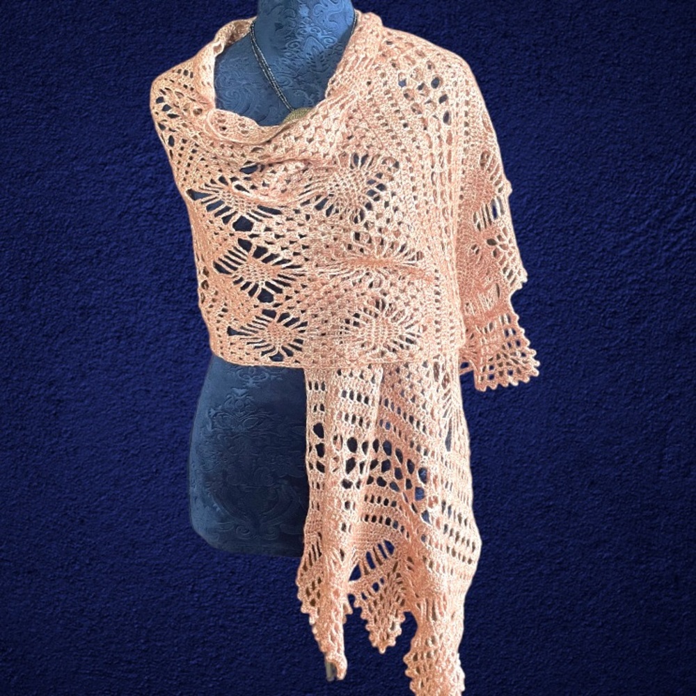 Boutique hand made pink wrap